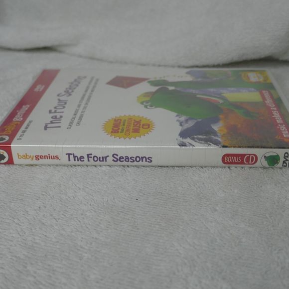 Baby Genius - The Four Seasons DVD - New/Sealed Educational Animated - Picture 7 of 10